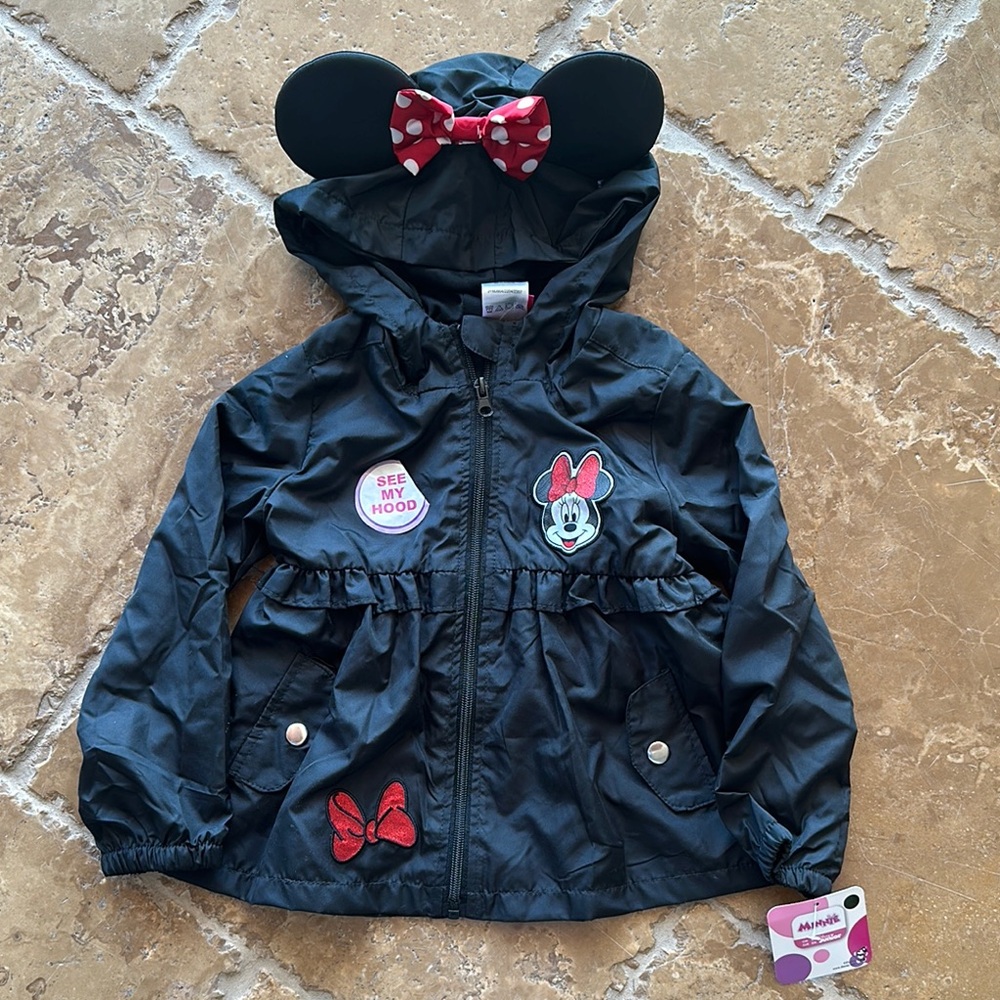 Minnie Disney kids 2t raincoat